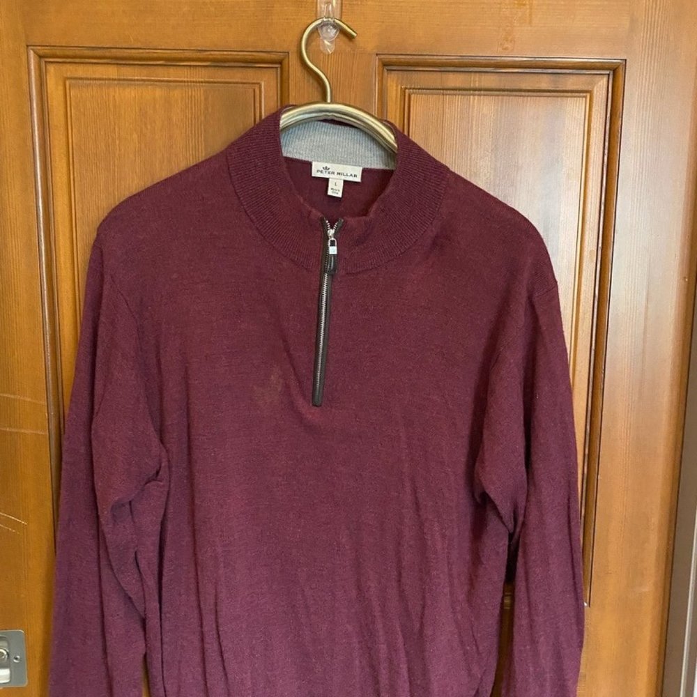 Peter Millar Large Plum Pullover - image 1
